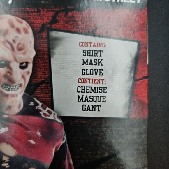 Nightmare on Elm Street Freddy Krueger Men Costume Cosplay Outfit ,  NWT - Picture 10 of 11